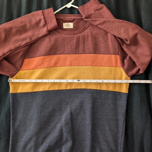 Marine Layer lightweight sweat shirt - Picture 4 of 4